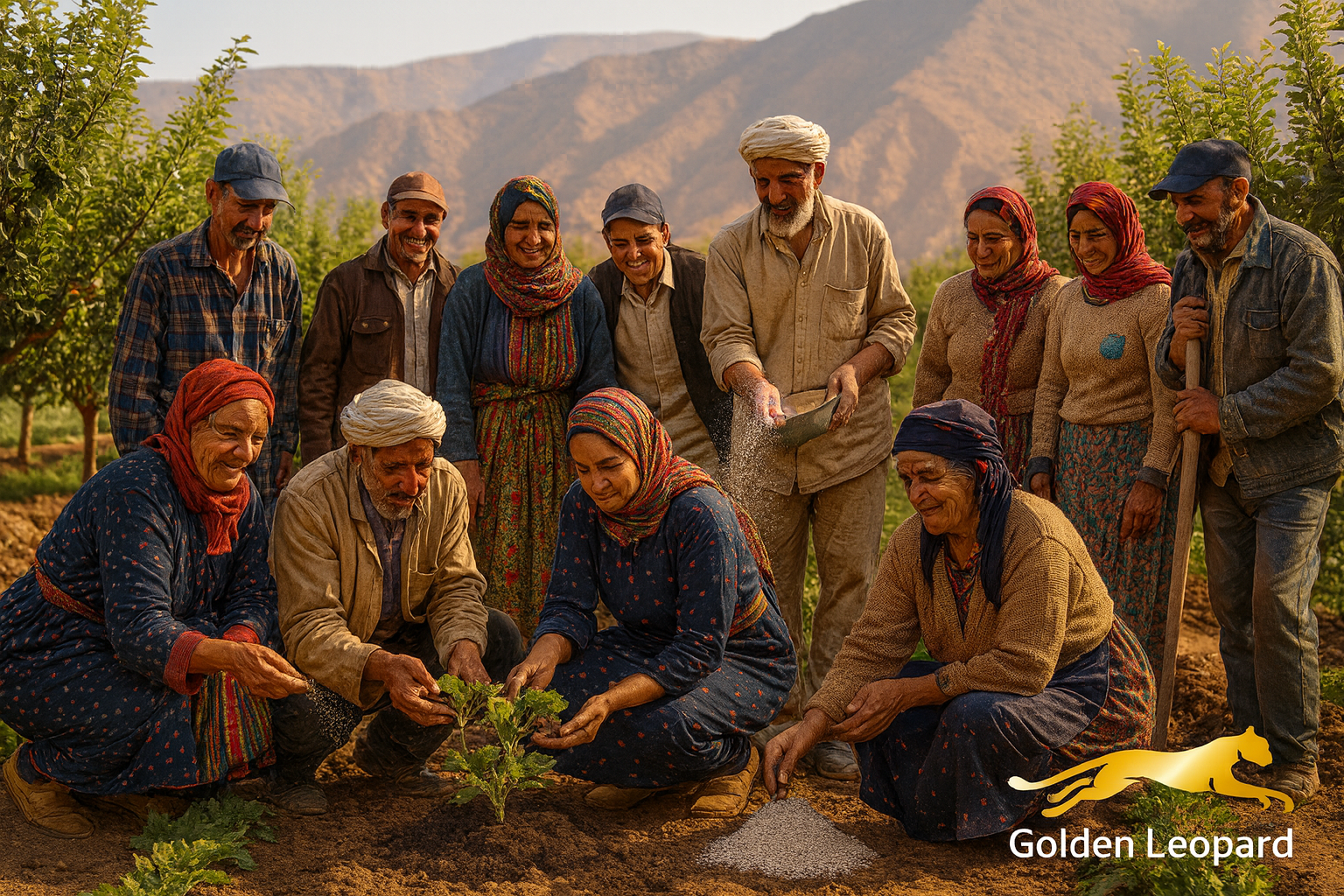 Golden Leopard Gold Humic Acid Series Humic acid compound (N-P-K 18-5-10)