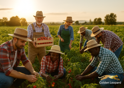 Golden Leopard Gold Inorganic Fertilizer NPK powder/granular (12-12-36 + TE)