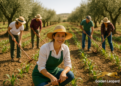 Golden Leopard Gold Inorganic Fertilizer NPK powder/granular (20-20-20 + TE)